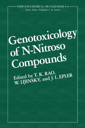 Genotoxicology of NNitroso Compounds