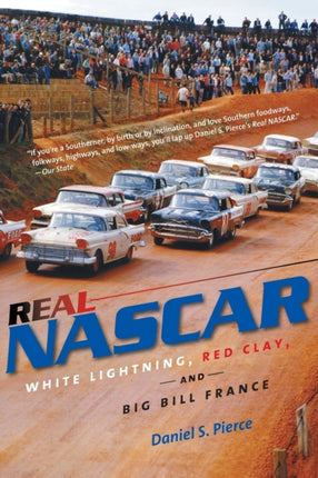 Real NASCAR  White Lightning Red Clay and Big