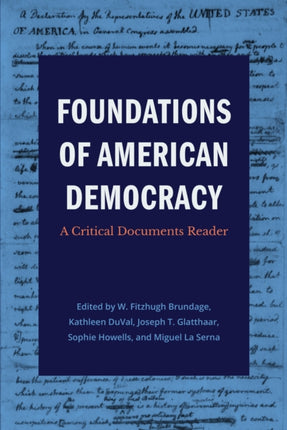 Foundations of American Democracy  A Critical