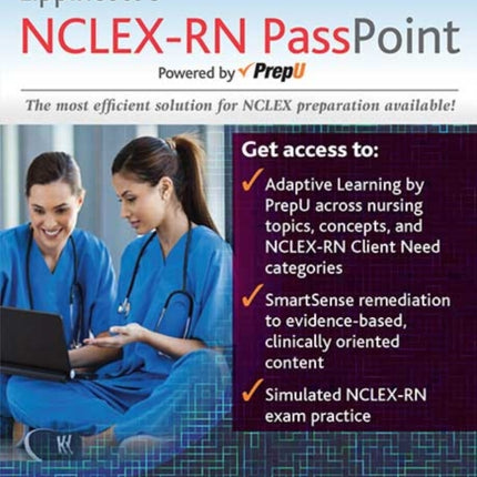 Lippincott's NCLEX-RN PassPoint: Powered by PrepU