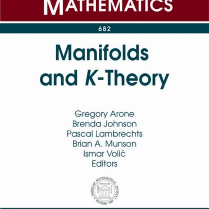 Manifolds and $K$-Theory