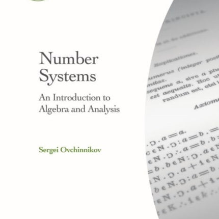 Number Systems  An Introduction to Algebra and