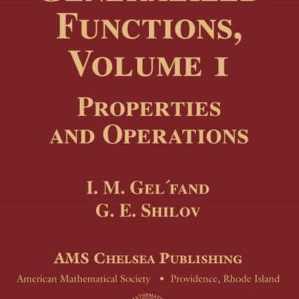 Generalized Functions Volume 1