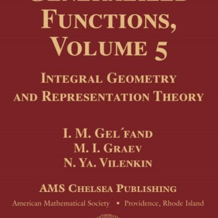 Generalized Functions Volume 5
