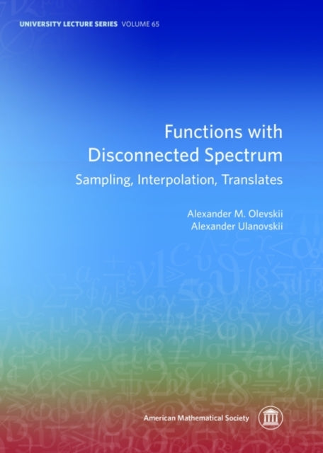 Functions with Disconnected Spectrum