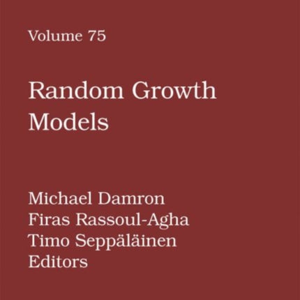 Random Growth Models