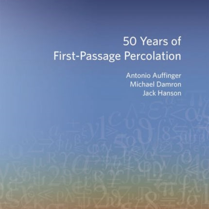 50 Years of FirstPassage Percolation