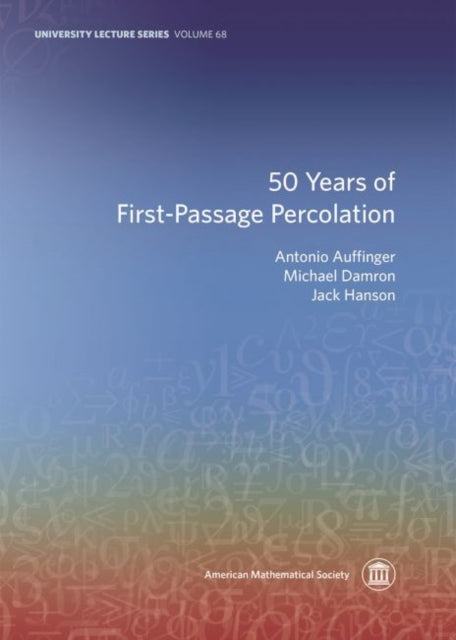 50 Years of FirstPassage Percolation