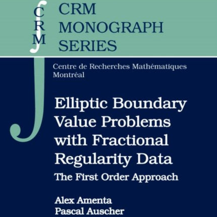 Elliptic Boundary Value Problems with Fractional Regularity Data: The First Order Approach