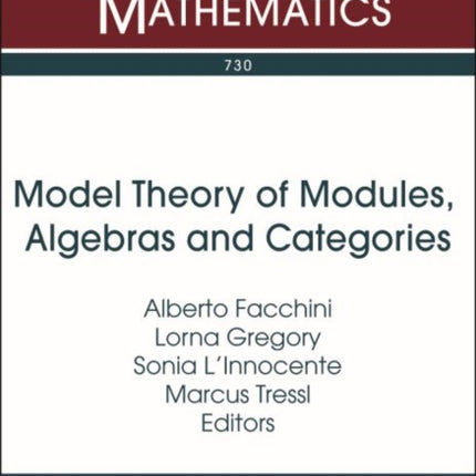 Model Theory of Modules Algebras and Categories