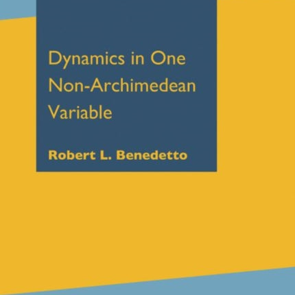 Dynamics in One NonArchimedean Variable