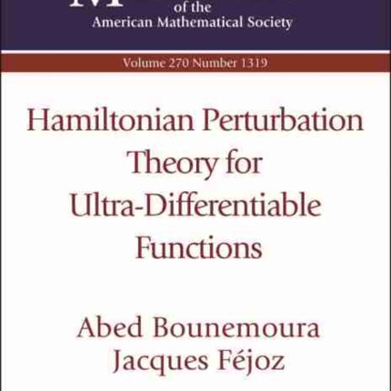 Hamiltonian Perturbation Theory for