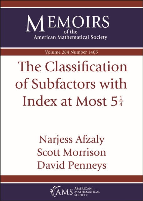 The Classification of Subfactors with Index at Most 5 frac 14