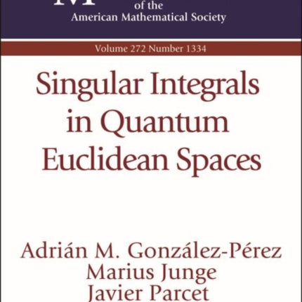 Singular Integrals in Quantum Euclidean Spaces