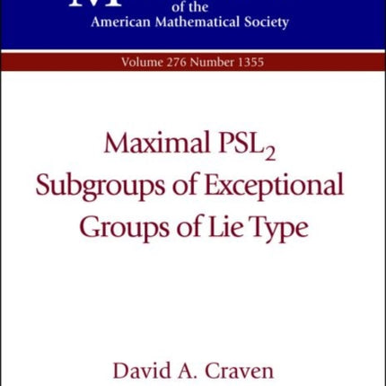 Maximal textrm PSL82122 Subgroups of Exceptional