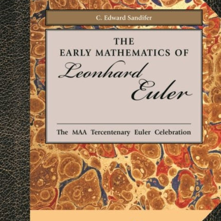 The Early Mathematics of Leonhard Euler