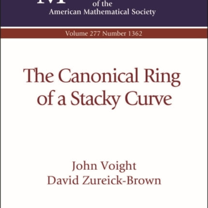 The Canonical Ring of a Stacky Curve
