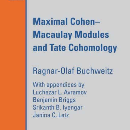 Maximal CohenMacaulay Modules and Tate Cohomology