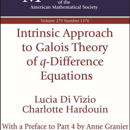 Intrinsic Approach to Galois Theory of qDifference Equations