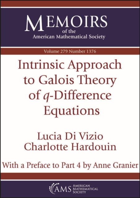 Intrinsic Approach to Galois Theory of qDifference Equations