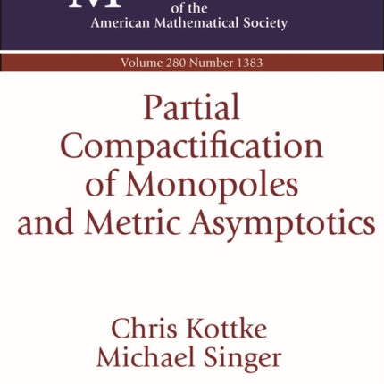 Partial Compactification of Monopoles and Metric