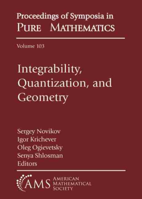 Integrability Quantization and Geometry  The Set
