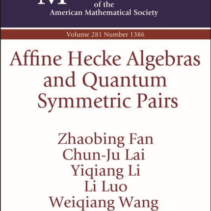 Affine Hecke Algebras and Quantum Symmetric Pairs