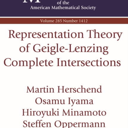 Representation Theory of GeigleLenzing Complete Intersections