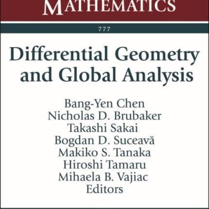 Differential Geometry and Global Analysis: In Honor of Tadashi Nagano