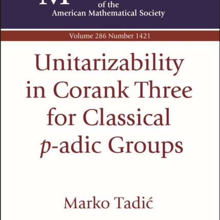 Unitarizability in Corank Three for Classical