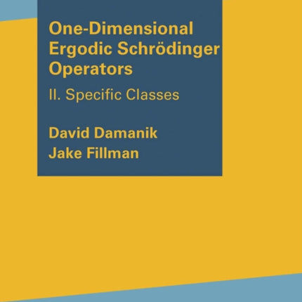 OneDimensional Ergodic Schrodinger Operators  II.