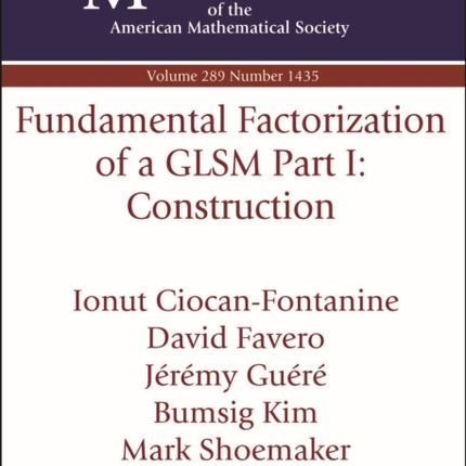 Fundamental Factorization of a GLSM Part I