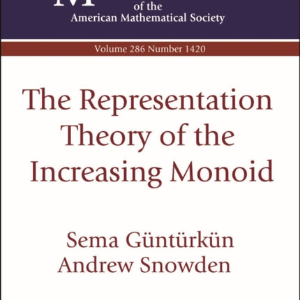 The Representation Theory of the Increasing
