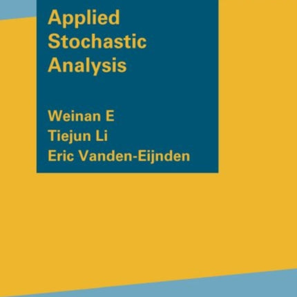 Applied Stochastic Analysis