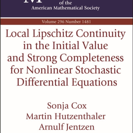 Local Lipschitz Continuity in the Initial Value