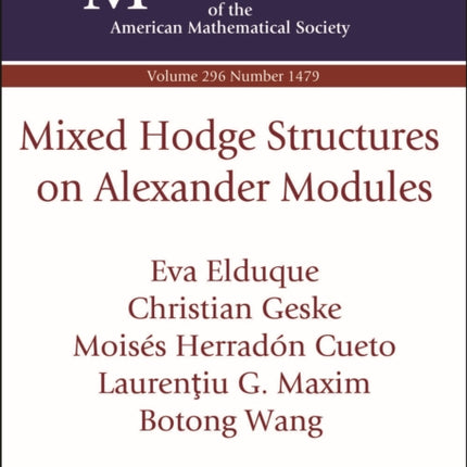 Mixed Hodge Structures on Alexander Modules