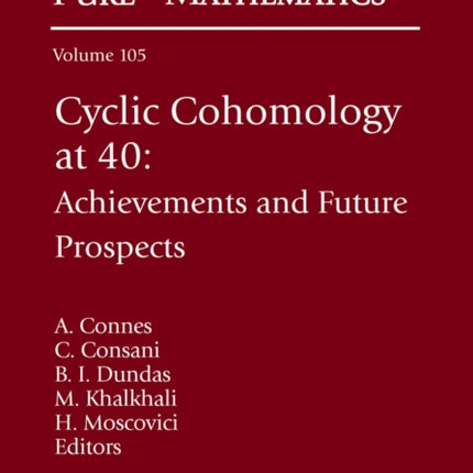 Cyclic Cohomology at 40