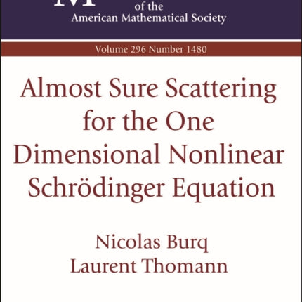 Almost Sure Scattering for the One Dimensional
