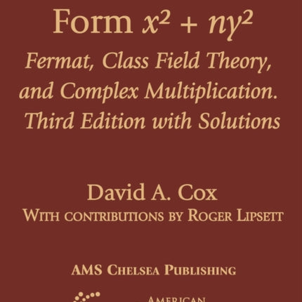 Primes of the Form x2  ny2  Fermat Class Field