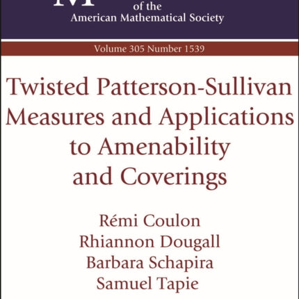 Twisted PattersonSullivan Measures and