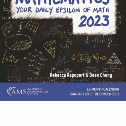 Mathematics 2023 Your Daily Epsilon of Math