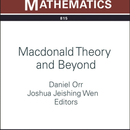 MacDonald Theory and Beyond
