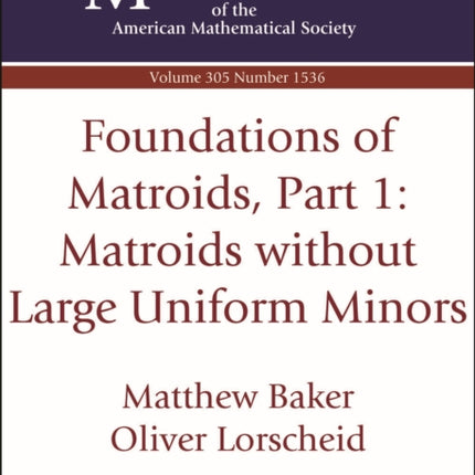 Foundations of Matroids Part 1  Matroids without