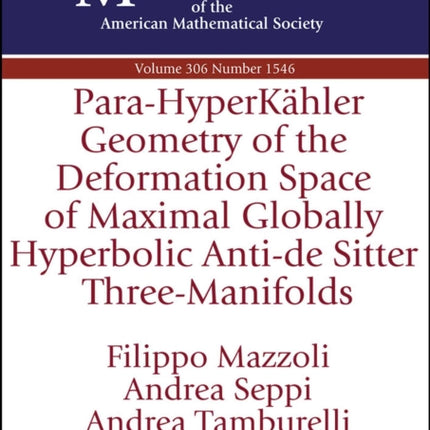 ParaHyperKahler Geometry of the Deformation Space