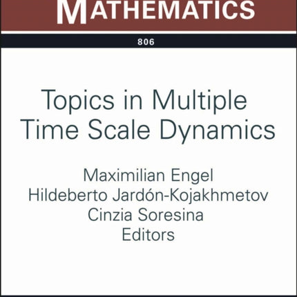 Topics in Multiple Time Scale Dynamics