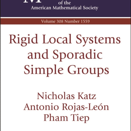 Rigid Local Systems and Sporadic Simple Groups