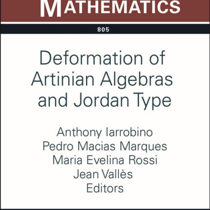 Deformation of Artinian Algebras and Jordan Type
