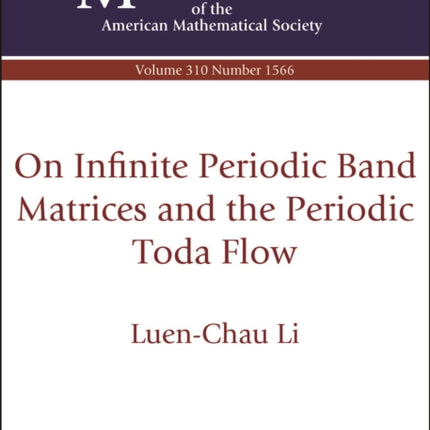 On Infinite Periodic Band Matrices and the Periodic Toda Flow
