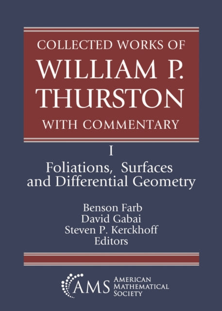Collected Works of William P. Thurston with