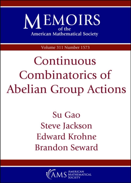 Continuous Combinatorics of Abelian Group Actions